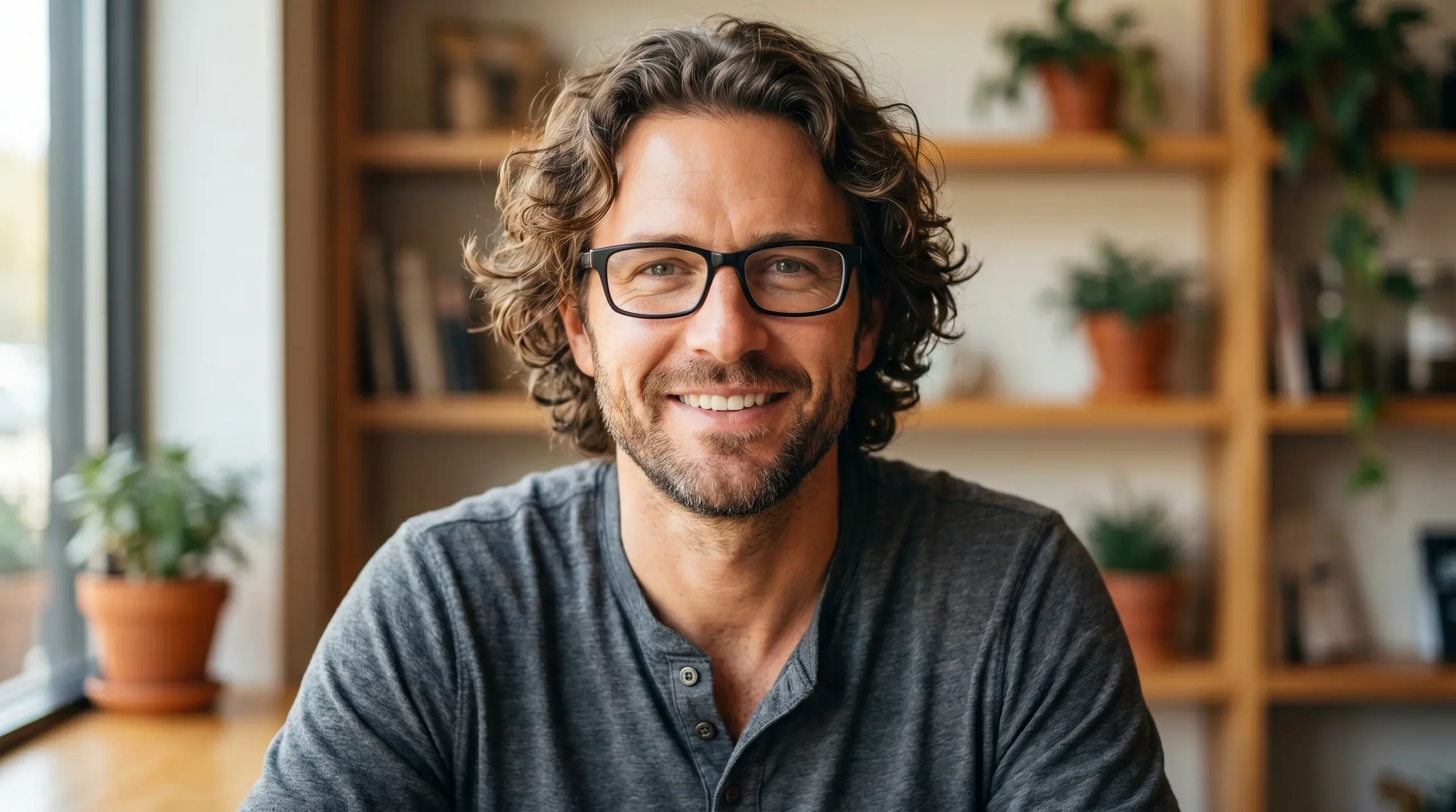 40 years old male professional blogger